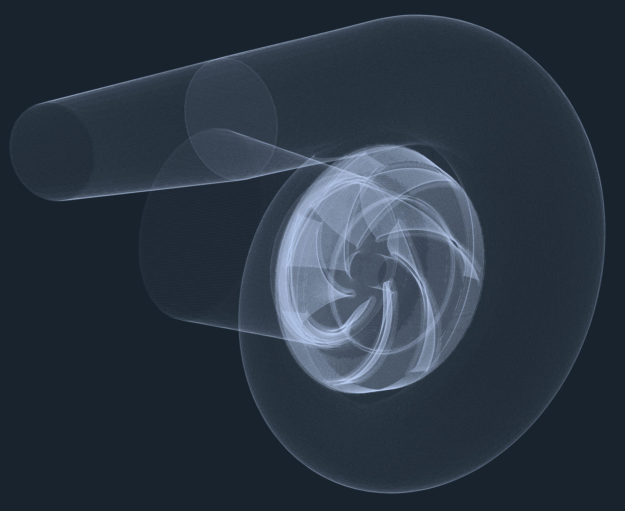 TCFD Centrifugal Pump Mesh View