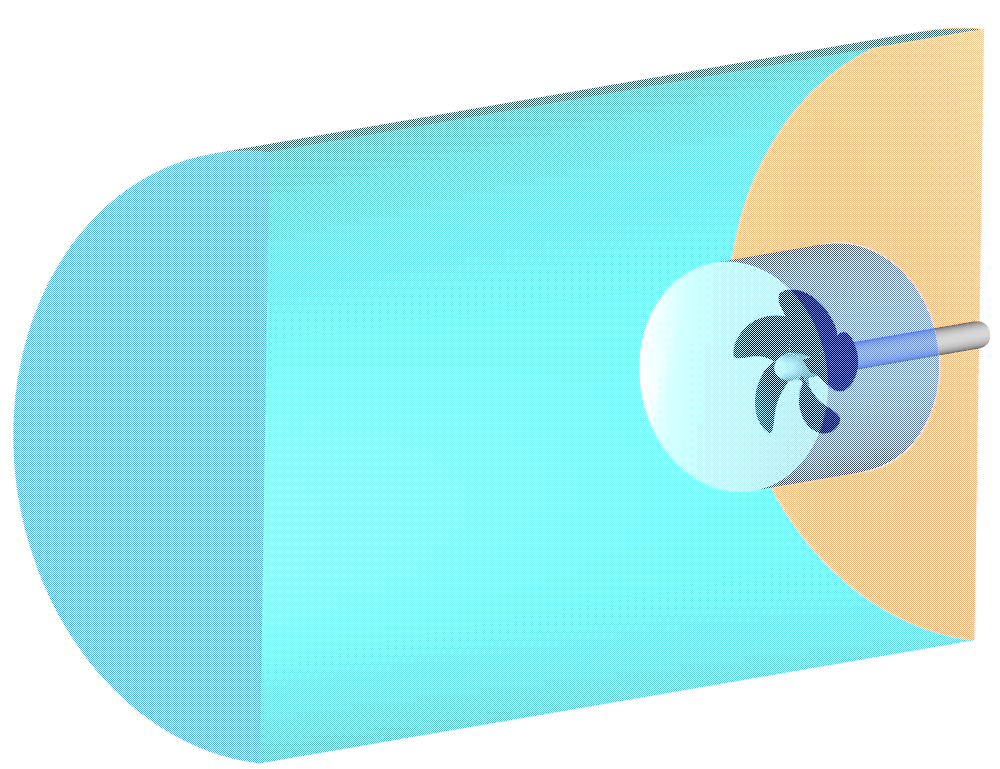 CAESESにおけるプロペラの固体CFDドメイン CAESESにおけるプロペラの固体CFDドメイン