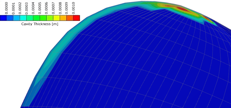 最適化サロゲート モデリング panMARE のブレード先端のチップレーキ プロペラ キャビティの厚さ分布